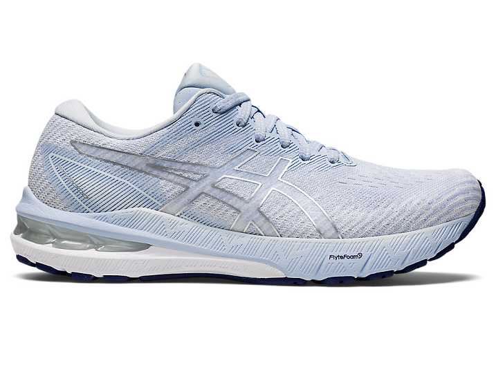 Women's Asics GT-2000 10 Running Shoes Light Blue / Silver | Israel-5162794