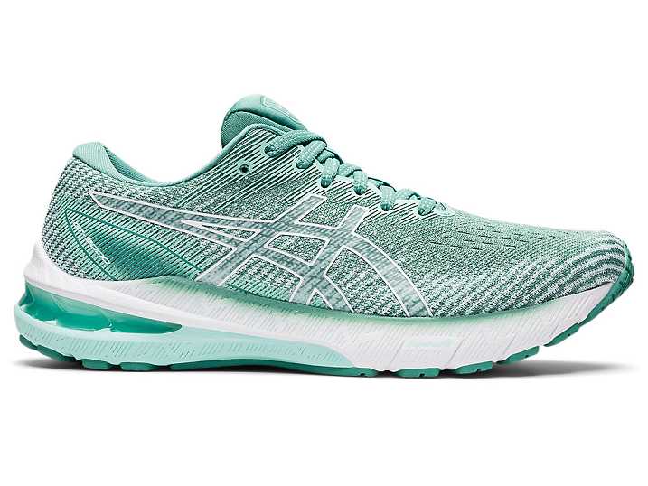 Women's Asics GT-2000 10 Running Shoes Olive / White | Israel-5493726