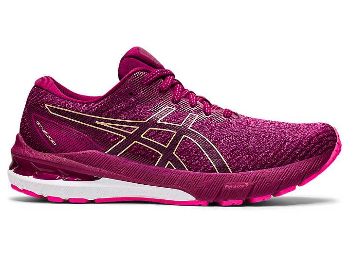 Women's Asics GT-2000 10 Running Shoes Pink | Israel-2786135