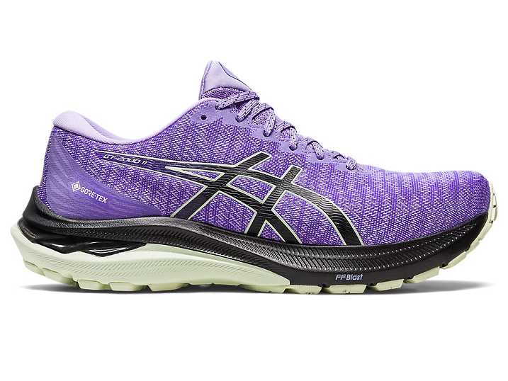Women's Asics GT-2000 11 GTX Running Shoes Purple / Black | Israel-7239605