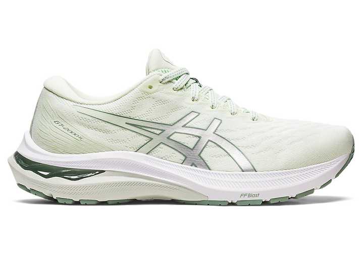 Women's Asics GT-2000 11 Running Shoes Green / Silver | Israel-0947562