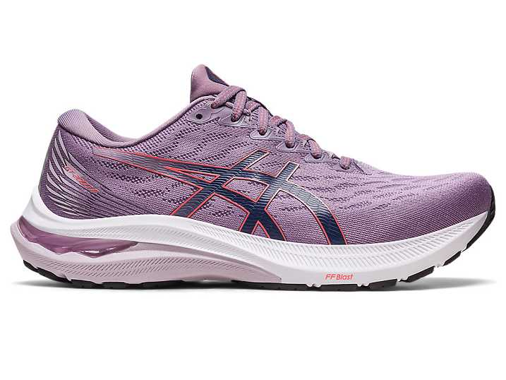 Women's Asics GT-2000 11 WIDE Running Shoes Purple / Indigo Blue | Israel-2468370
