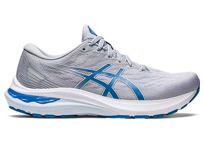 Women's Asics GT-2000 11 WIDE Running Shoes Grey / Blue | Israel-9574802