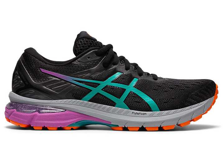 Women's Asics GT-2000 9 Trail Running Shoes Black | Israel-5342098
