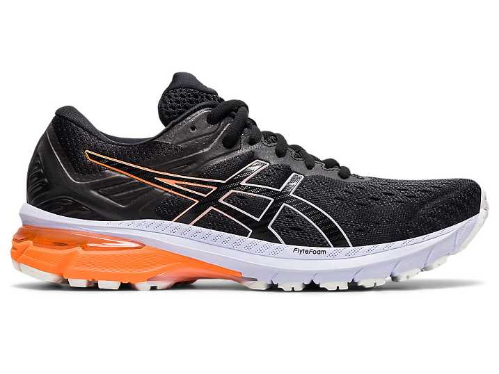 Women's Asics GT-2000 9 WIDE Running Shoes Black | Israel-0681532