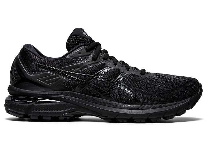 Women's Asics GT-2000 9 WIDE Running Shoes Black | Israel-7082945