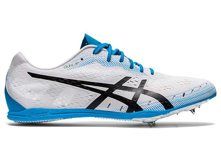 Women's Asics GUN LAP 2 Track Shoes White / Black | Israel-8274951