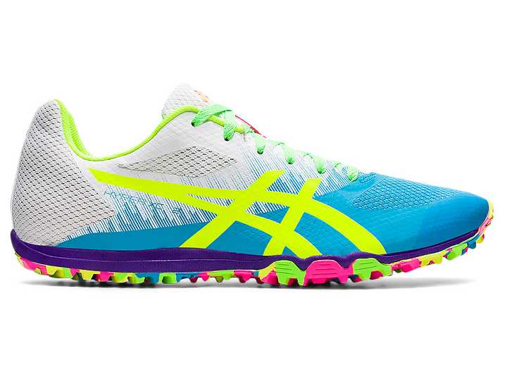 Women's Asics HYPER XC 2 Track Shoes Light Turquoise / Yellow | Israel-7352196