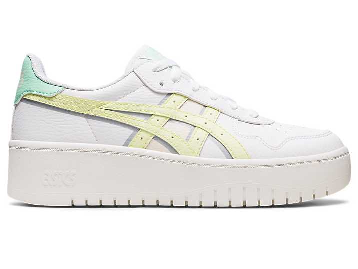 Women's Asics JAPAN S PF Sneakers White / Yellow | Israel-1459023