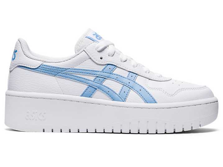 Women's Asics JAPAN S PF Sneakers White / Blue | Israel-2807651