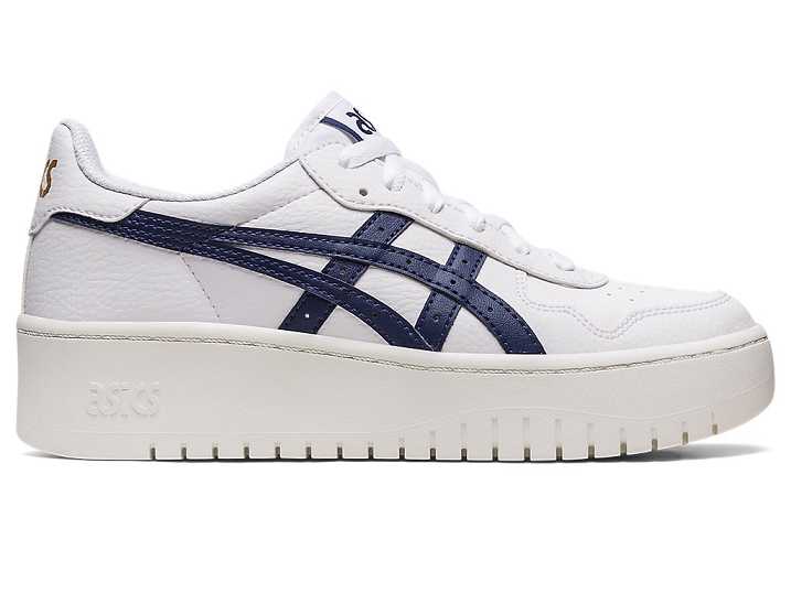 Women's Asics JAPAN S PF Sneakers White / Navy | Israel-9146503