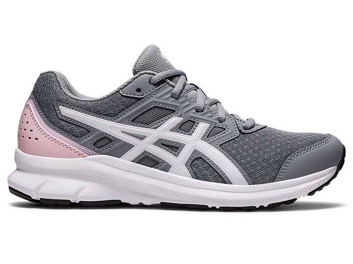 Women's Asics JOLT 3 WIDE Running Shoes Grey / pink | Israel-1275803