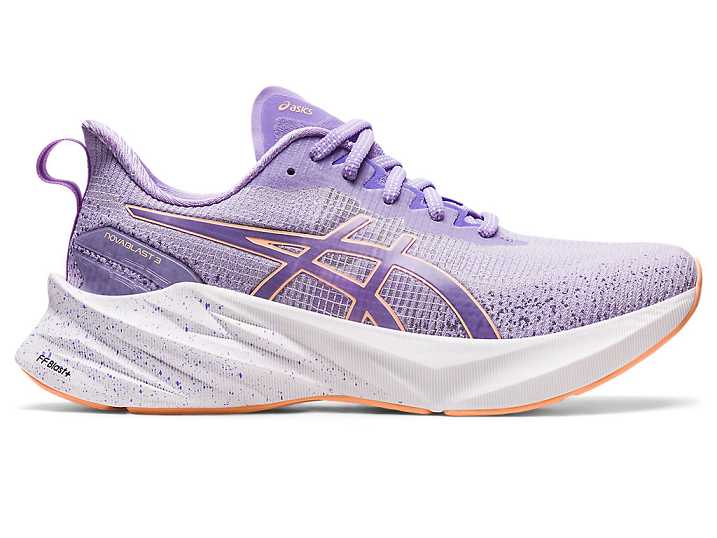 Women's Asics NOVABLAST 3 LE Running Shoes Purple | Israel-8261943