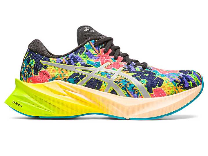 Women's Asics NOVABLAST 3 LITE-SHOW Running Shoes Light Green | Israel-9715362