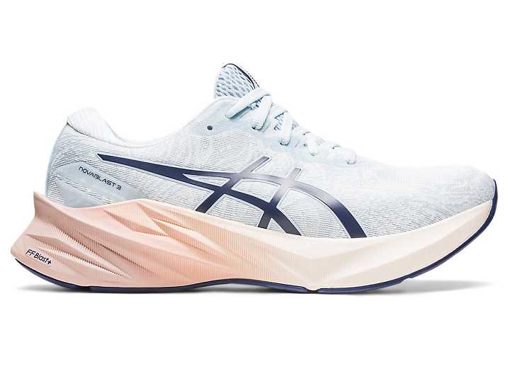 Women's Asics NOVABLAST 3 NAGINO Running Shoes Cream | Israel-9436082