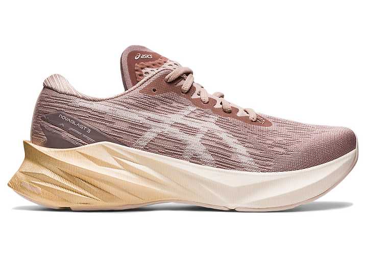 Women's Asics NOVABLAST 3 Running Shoes Beige | Israel-0456139