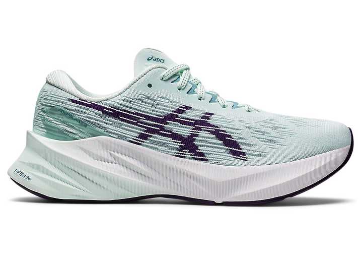 Women's Asics NOVABLAST 3 Running Shoes Light Turquoise | Israel-0951287