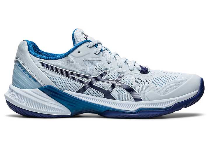 Women's Asics SKY ELITE FF 2 Volleyball Shoes Green / Blue | Israel-7182503