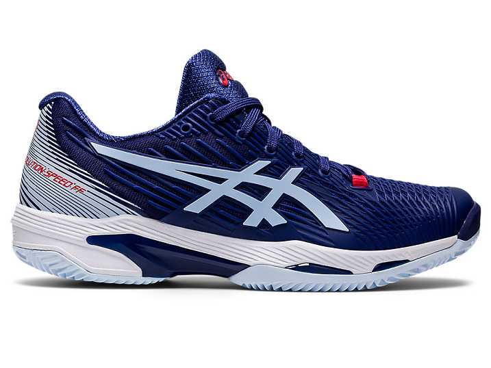 Women's Asics SOLUTION SPEED FF 2 CLAY Tennis Shoes Blue | Israel-6231854