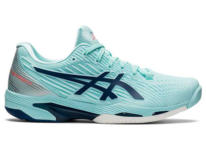 Women's Asics SOLUTION SPEED FF 2 Tennis Shoes Blue / Light Indigo | Israel-9783042